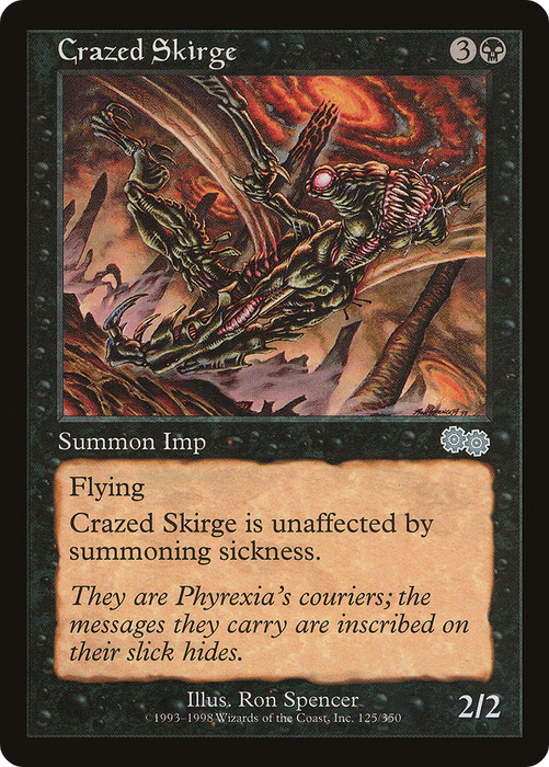Crazed Skirge (USG-125) - uncommon