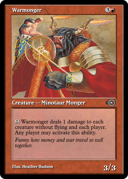 Warmonger (PRM-36152) - uncommon - Foil