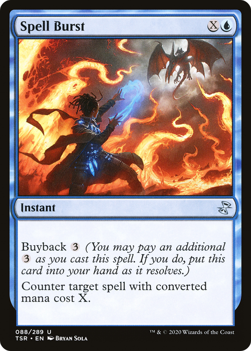 Spell Burst (TSR-088) - uncommon