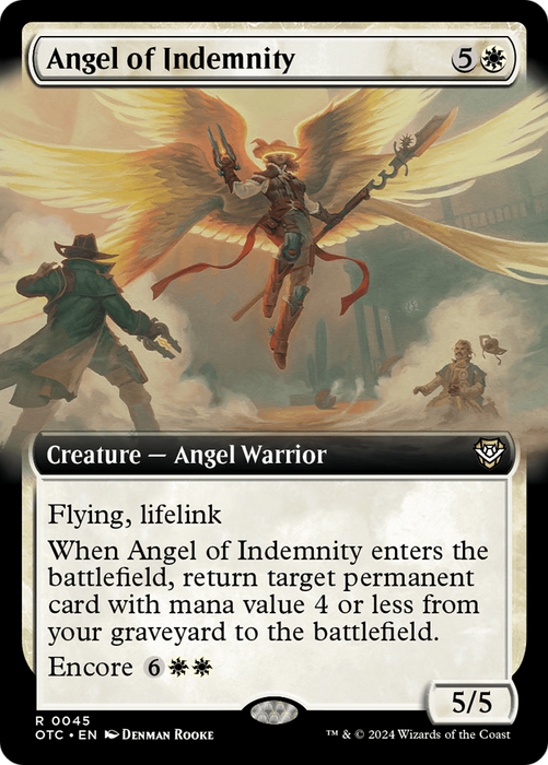 Angel of Indemnity (OTC-045) - rare: (Extended Art)
