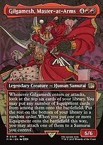 Gilgamesh, Master-at-Arms (FIN-338) - rare (Borderless)