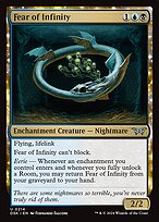 Fear of Infinity (DSK-214) - uncommon: (enchantment)