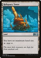 Reliquary Tower (M19-254) - uncommon - Foil