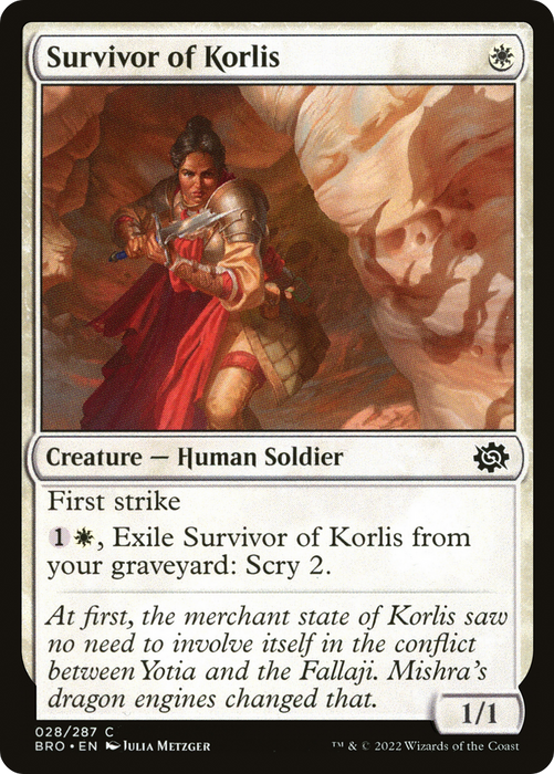 Survivor of Korlis (BRO-028) - common