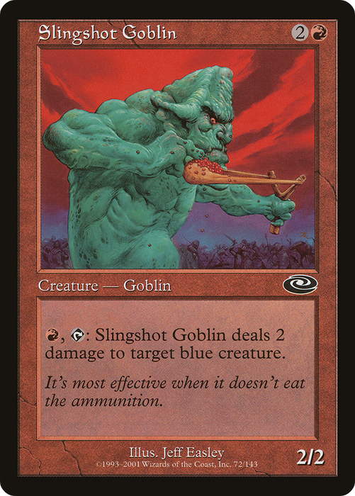 Slingshot Goblin (PLS-072) - common - Foil