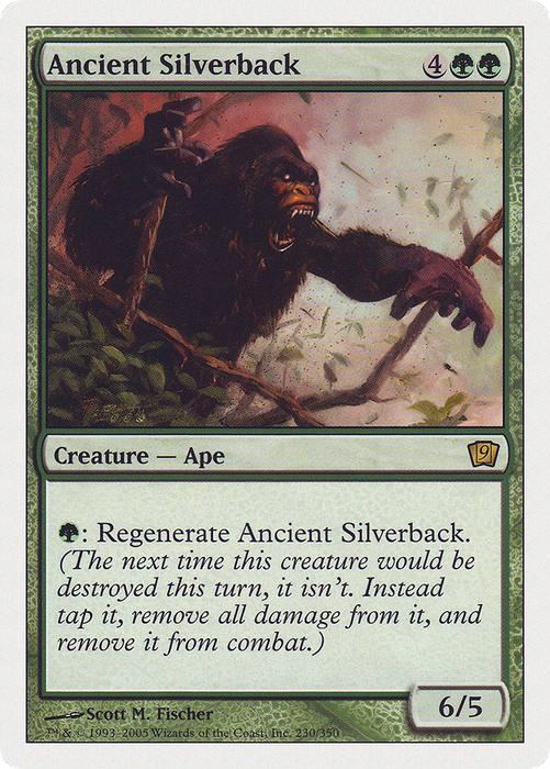 Ancient Silverback (9ED-230) - rare