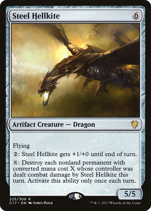Steel Hellkite (C17-225) - rare