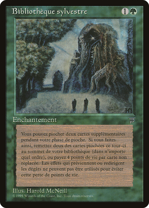 Sylvan Library (REN-158) - uncommon