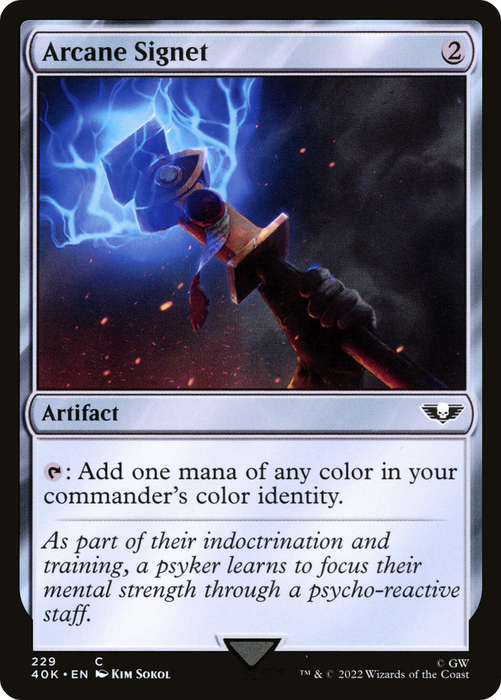 Arcane Signet (40K-229) - common