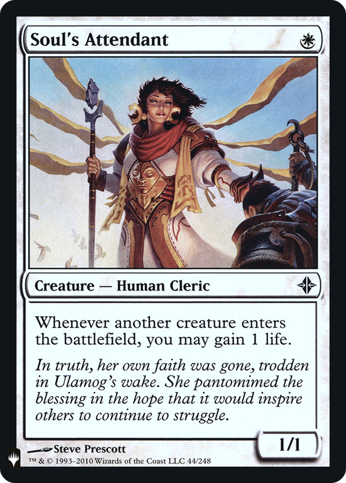 Soul's Attendant (LIST-ROE-44) - common - Foil