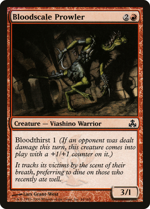 Bloodscale Prowler (GPT-064) - common - Foil