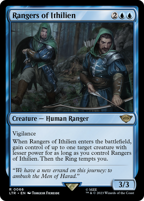 Rangers of Ithilien (LTR-066) - rare - Foil