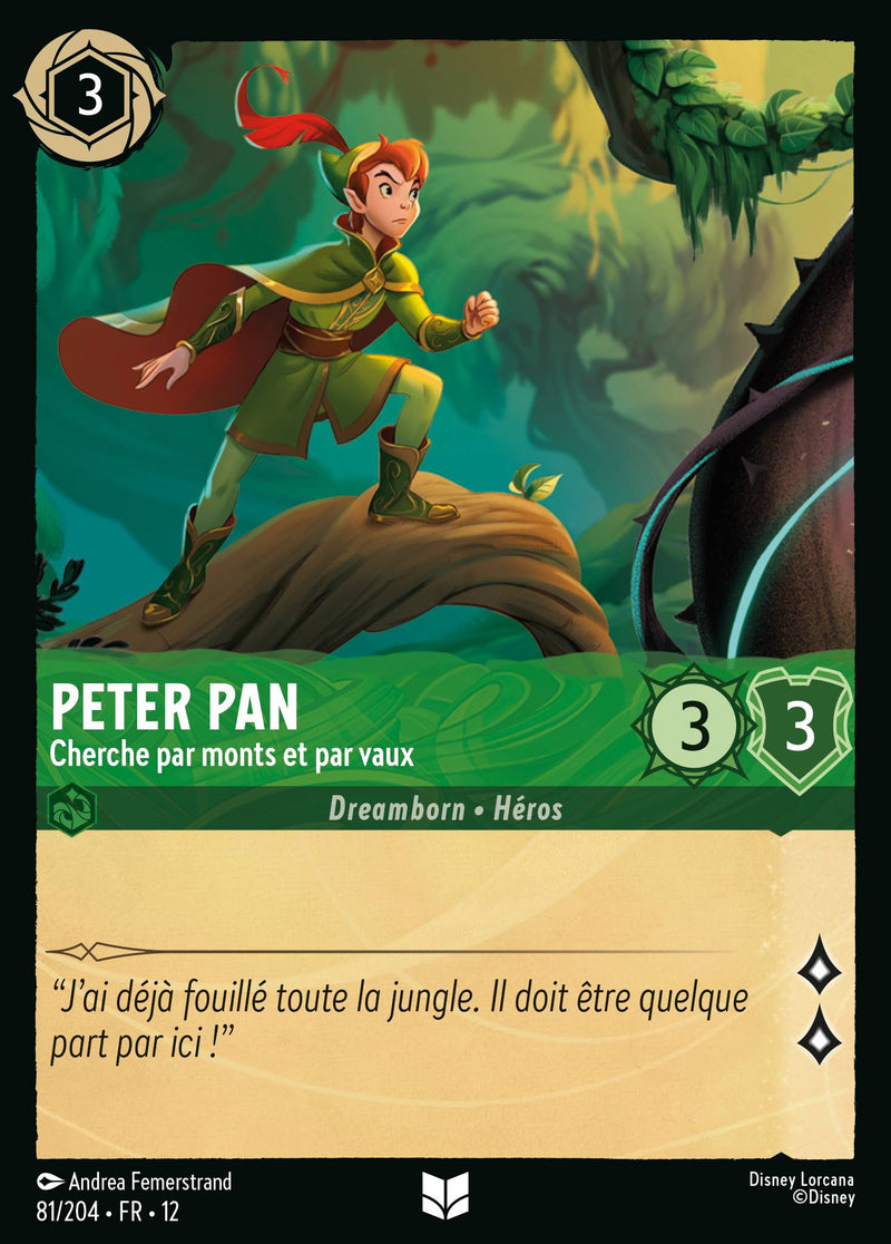 Peter Pan - Cherche par monts et par vaux