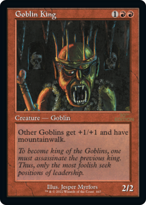 Goblin King (30A-447) - rare