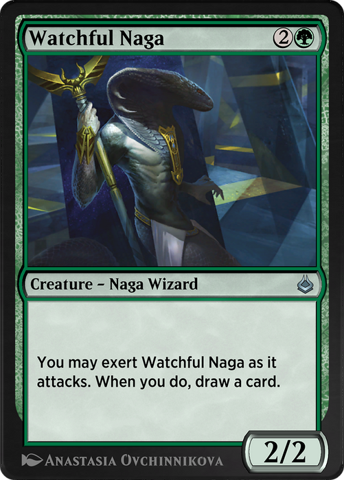 Watchful Naga (AKR-225) - uncommon