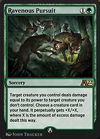 Ravenous Pursuit (Y22-054) - rare