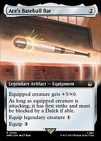Ace's Baseball Bat (WHO-454) - rare: (Extended Art) - Foil