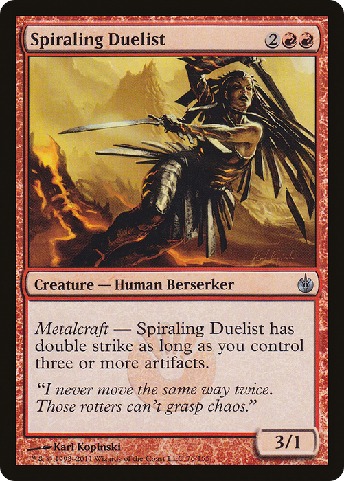 Spiraling Duelist (MBS-076) - uncommon