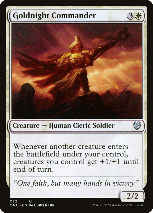 Goldnight Commander (ONC-072) - uncommon