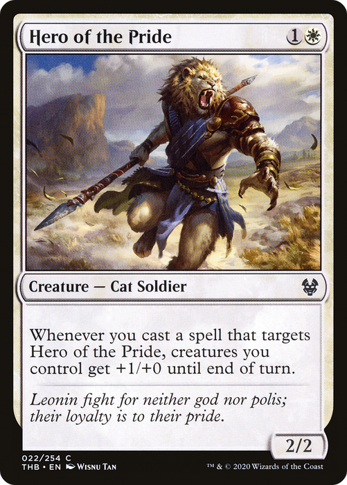 Hero of the Pride (THB-022) - common - Foil