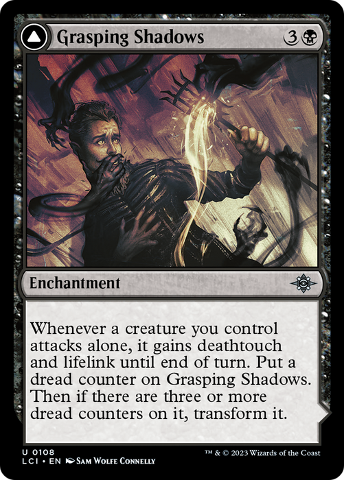 Grasping Shadows // Shadows' Lair (LCI-108) - uncommon