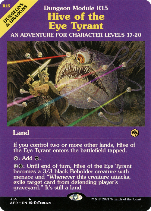 Hive of the Eye Tyrant (AFR-355) - rare: (Showcase)