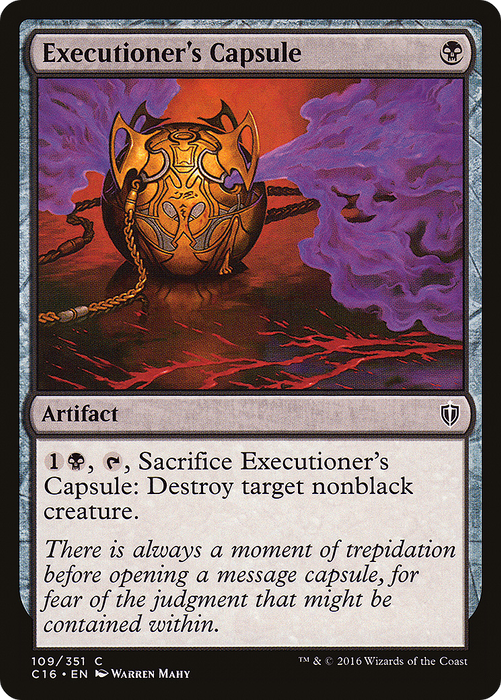 Executioner's Capsule (C16-109) - common