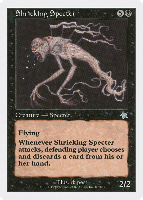 Shrieking Specter (S99-089) - uncommon