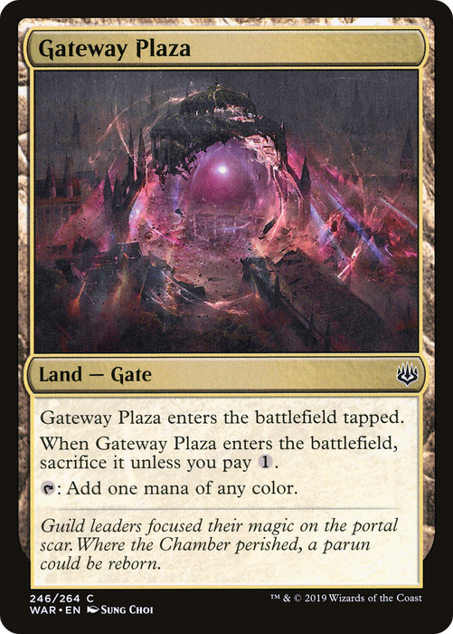 Gateway Plaza (WAR-246) - common - Foil