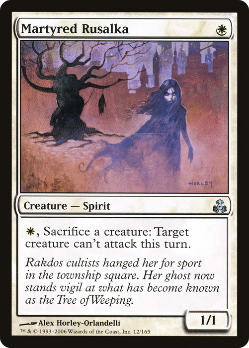 Martyred Rusalka (GPT-012) - uncommon - Foil