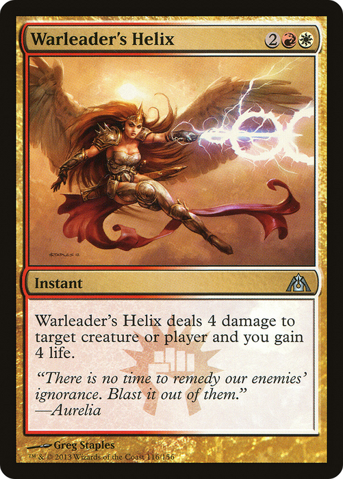 Warleader's Helix (DGM-116) - uncommon