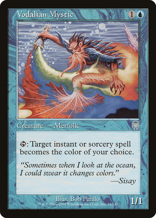 Vodalian Mystic (APC-033) - uncommon - Foil