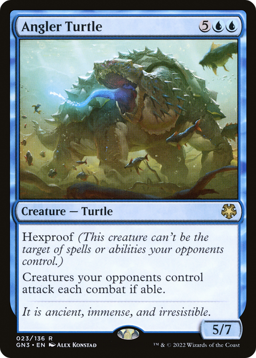 Angler Turtle (GN3-023) - rare