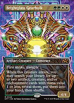 Brightglass Gearhulk (DFT-348) - mythic (Borderless) - Foil