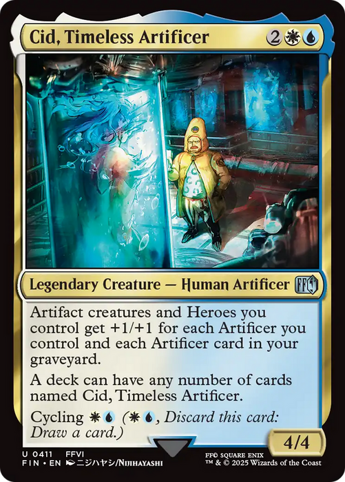 Cid, Timeless Artificer (FIN-411) - uncommon