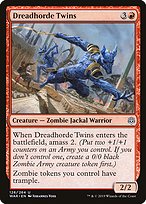 Dreadhorde Twins (WAR-126) - uncommon