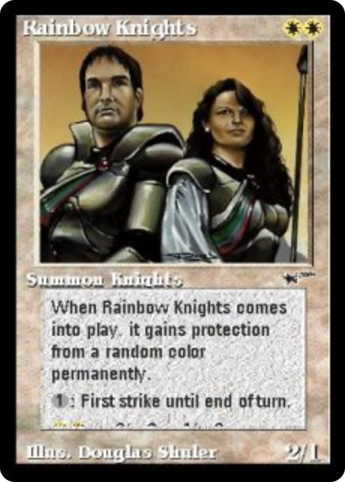 Rainbow Knights (PAST-009) - common