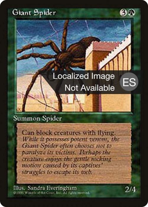 Giant Spider (4BB-249) - common