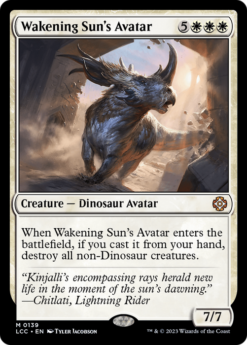 Wakening Sun's Avatar (LCC-139) - mythic