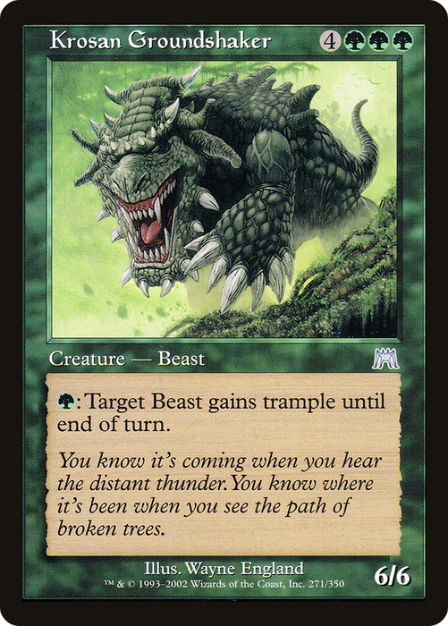 Krosan Groundshaker (ONS-271) - uncommon - Foil