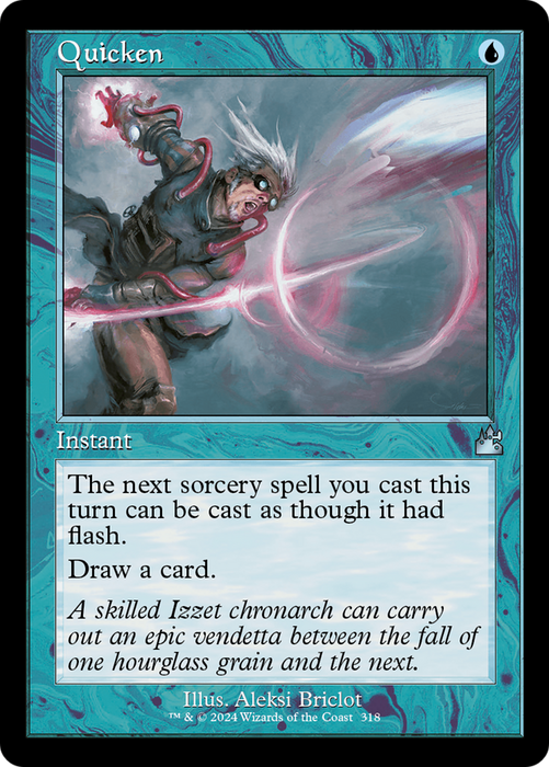 Quicken (RVR-318) - uncommon - Foil