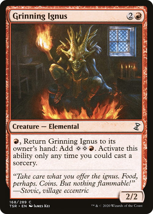 Grinning Ignus (TSR-168) - common