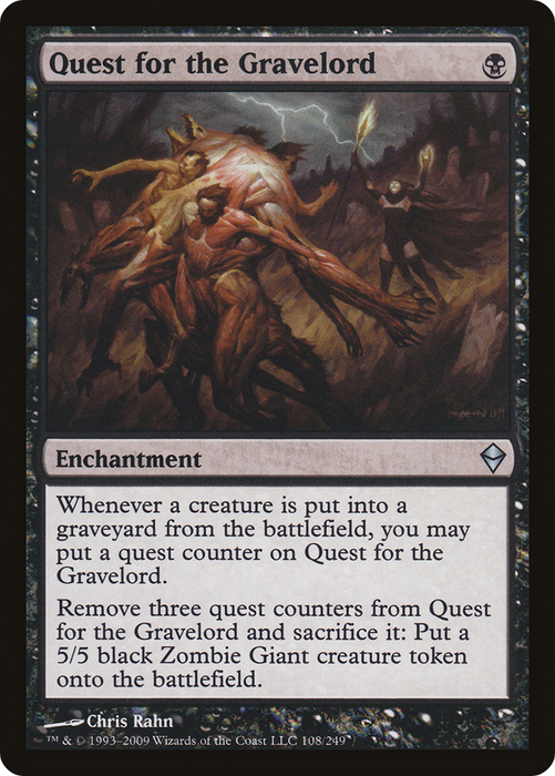 Quest for the Gravelord (ZEN-108) - uncommon - Foil
