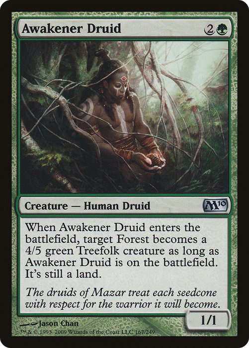 Awakener Druid (M10-167) - uncommon - Foil