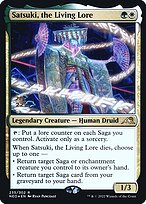 Satsuki, the Living Lore (PRE-235S) - rare - Foil