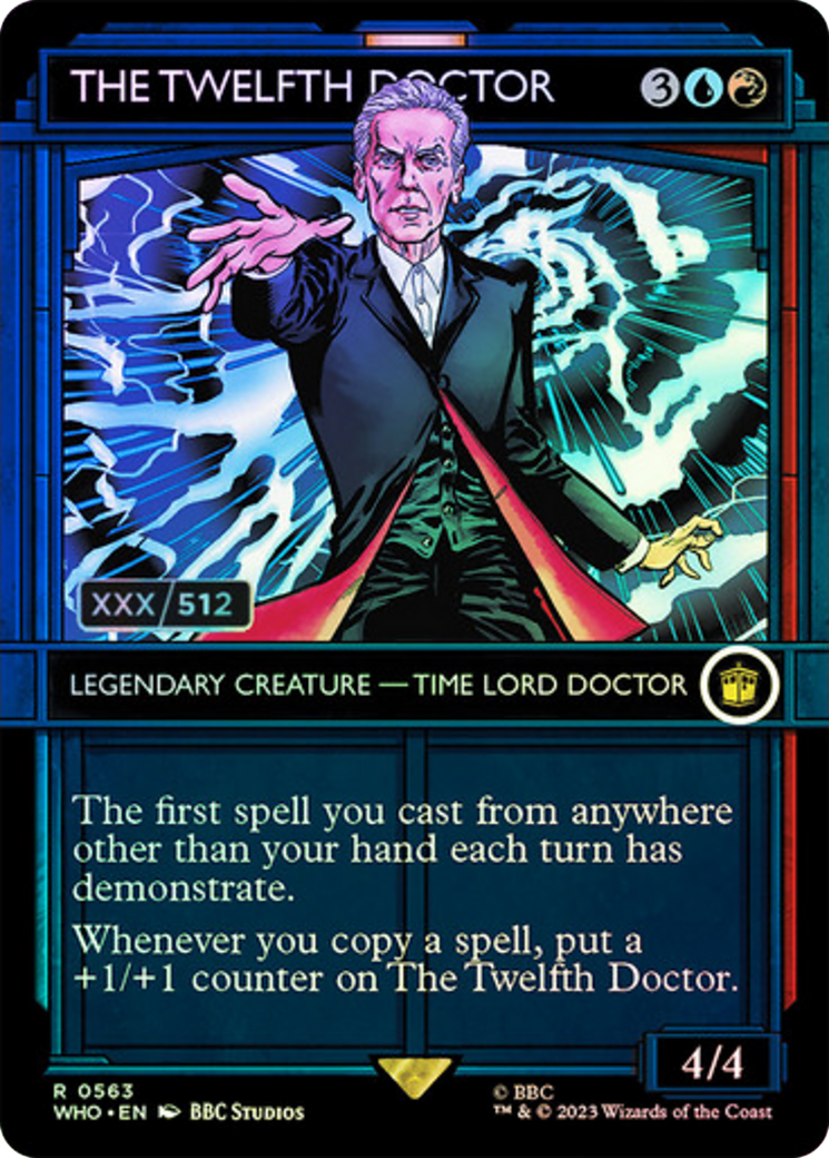 The Twelfth Doctor (WHO-563Z) - rare: (Showcase) (Borderless) - Foil