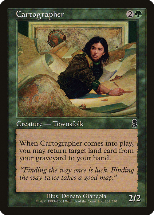 Cartographer (ODY-232) - common - Foil