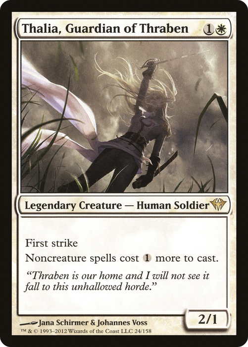 Thalia, Guardian of Thraben (DKA-024) - rare - Foil