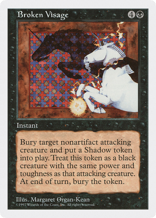 Broken Visage (5ED-149) - rare