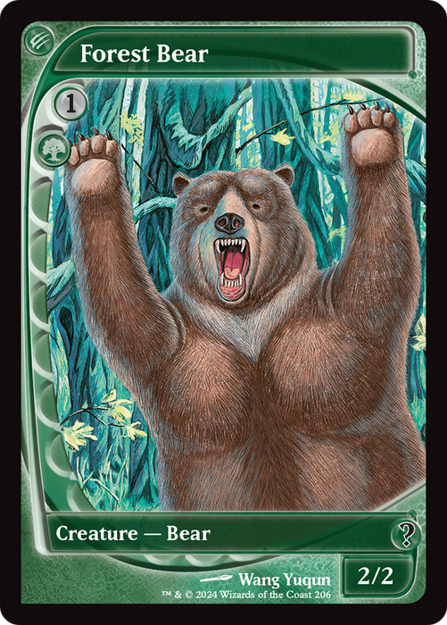 Forest Bear (MB2-206) - common - Foil